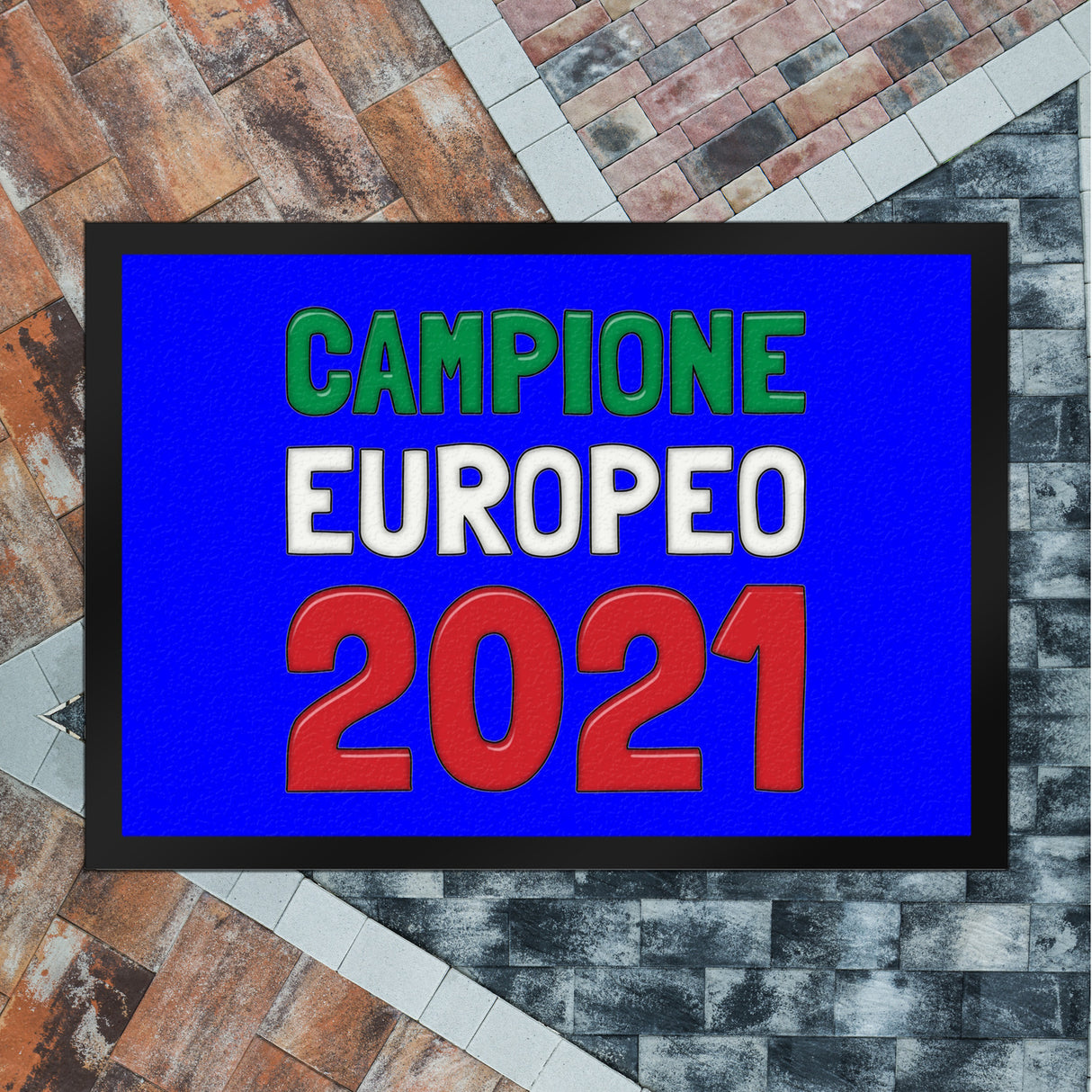 Fussmatte Campione Europeo 2021 Italia Italien Europameister Zerbino