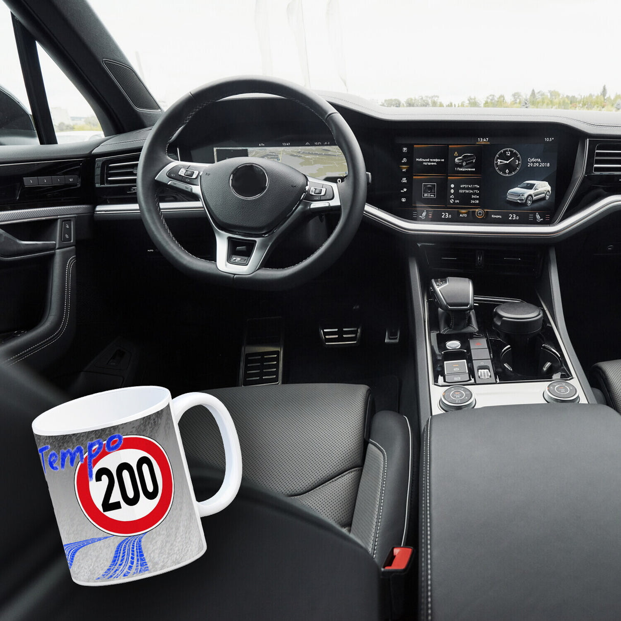 Kaffeebecher gegen Tempolimit - für 200 km/h bei Nässe auf Autobahn