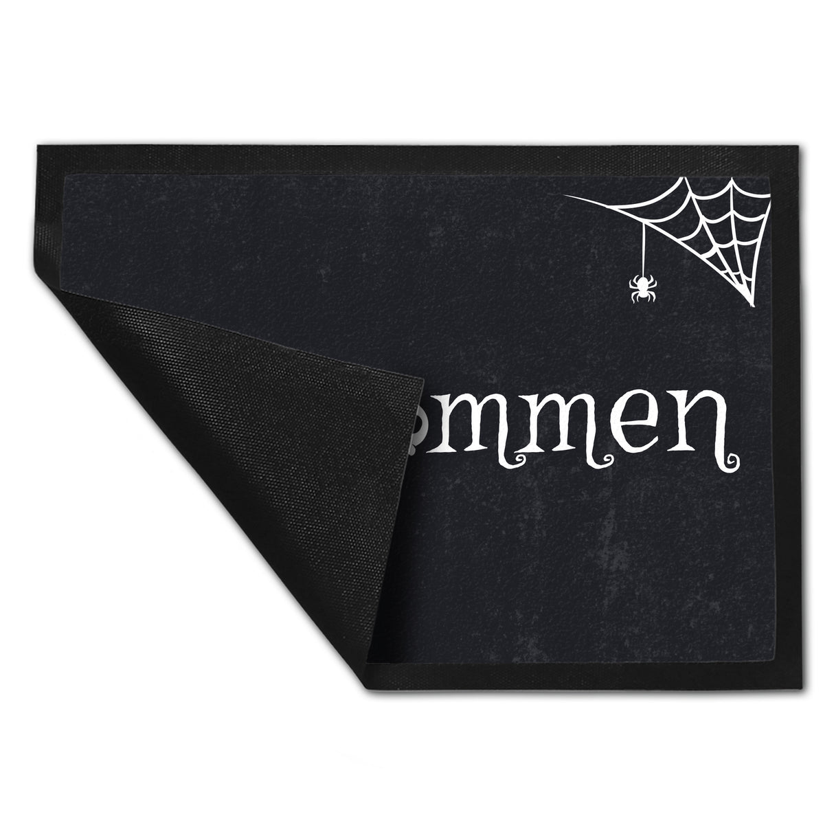 Willkommen Halloween Fußmatte mit grusligen Motiven