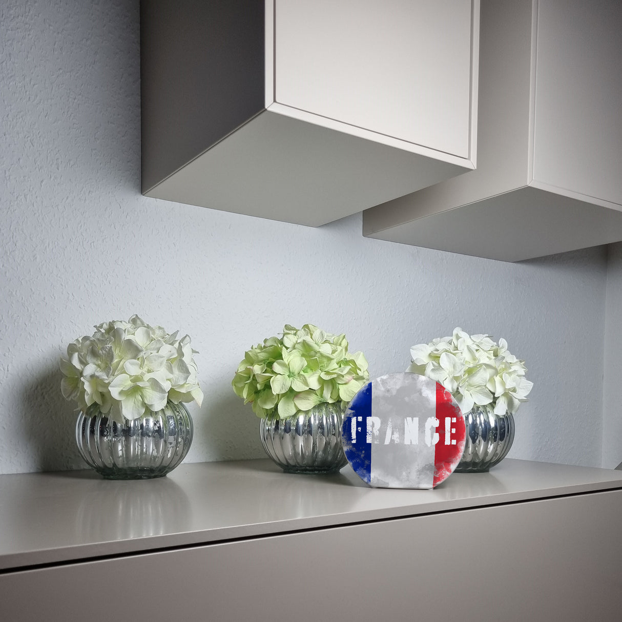 Spardose mit Frankreich-Flagge im Used Look - Sparschwein für Urlauber
