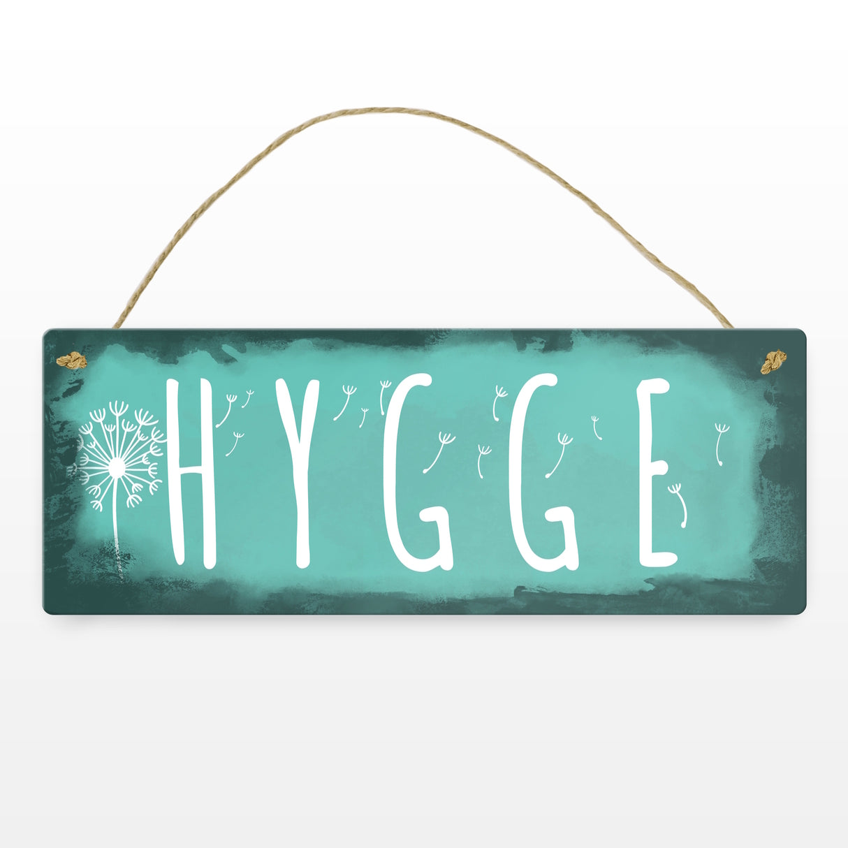 Hygge für eine gemütliche und herzliche Atmosphäre Metallschild