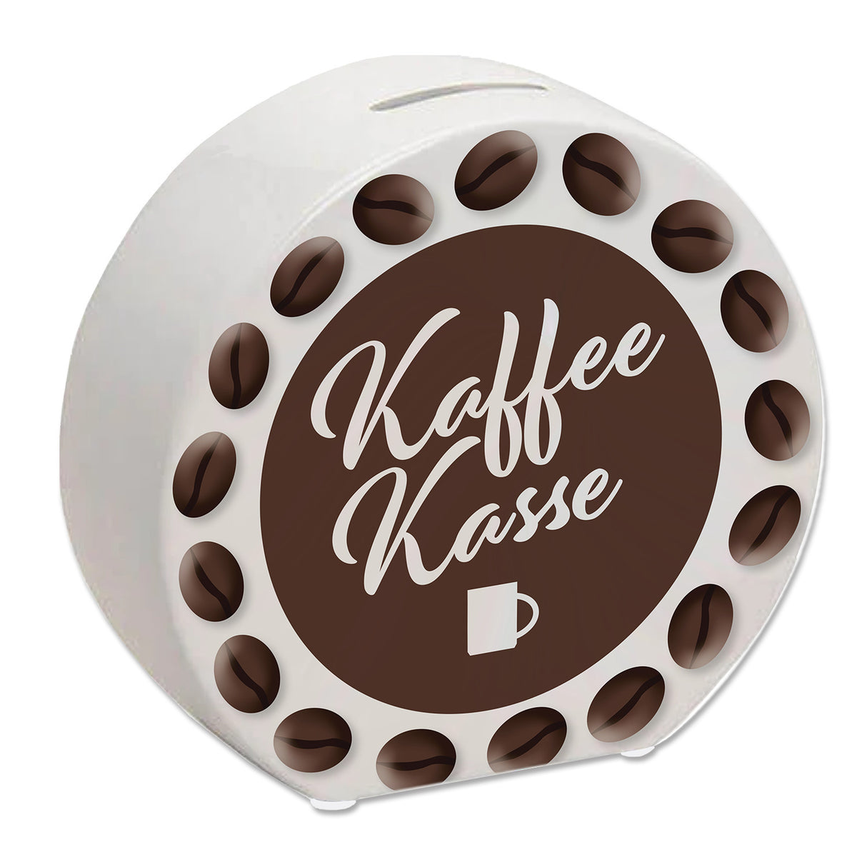 Kaffeekasse Spardose zum Thema Trinkgeld als Geschenk für Frisöre