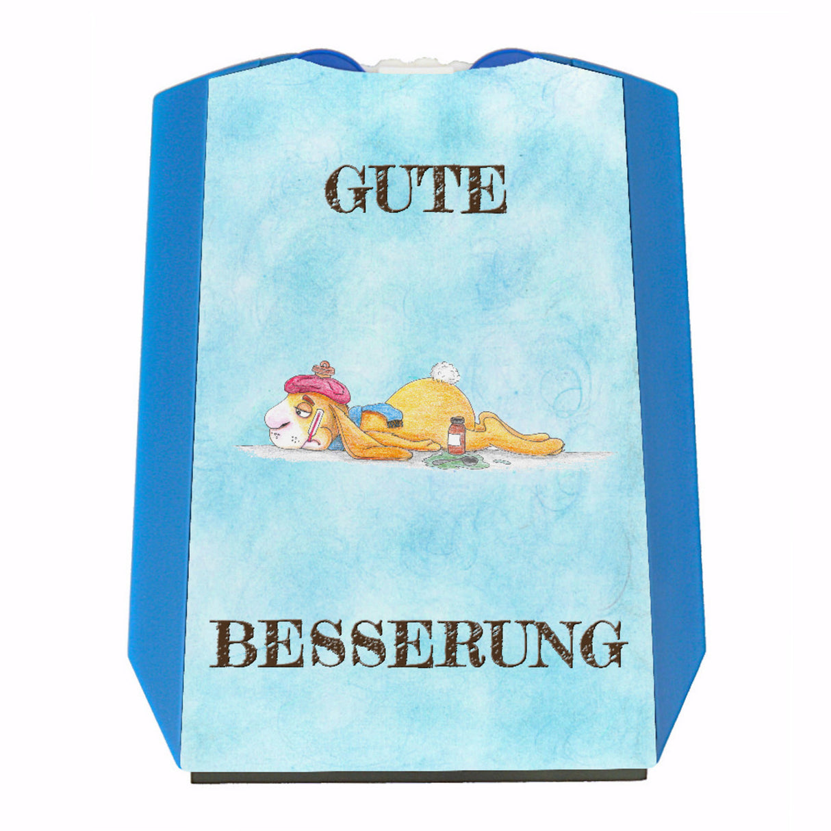 Gute Besserung Parkscheibe mit Hase
