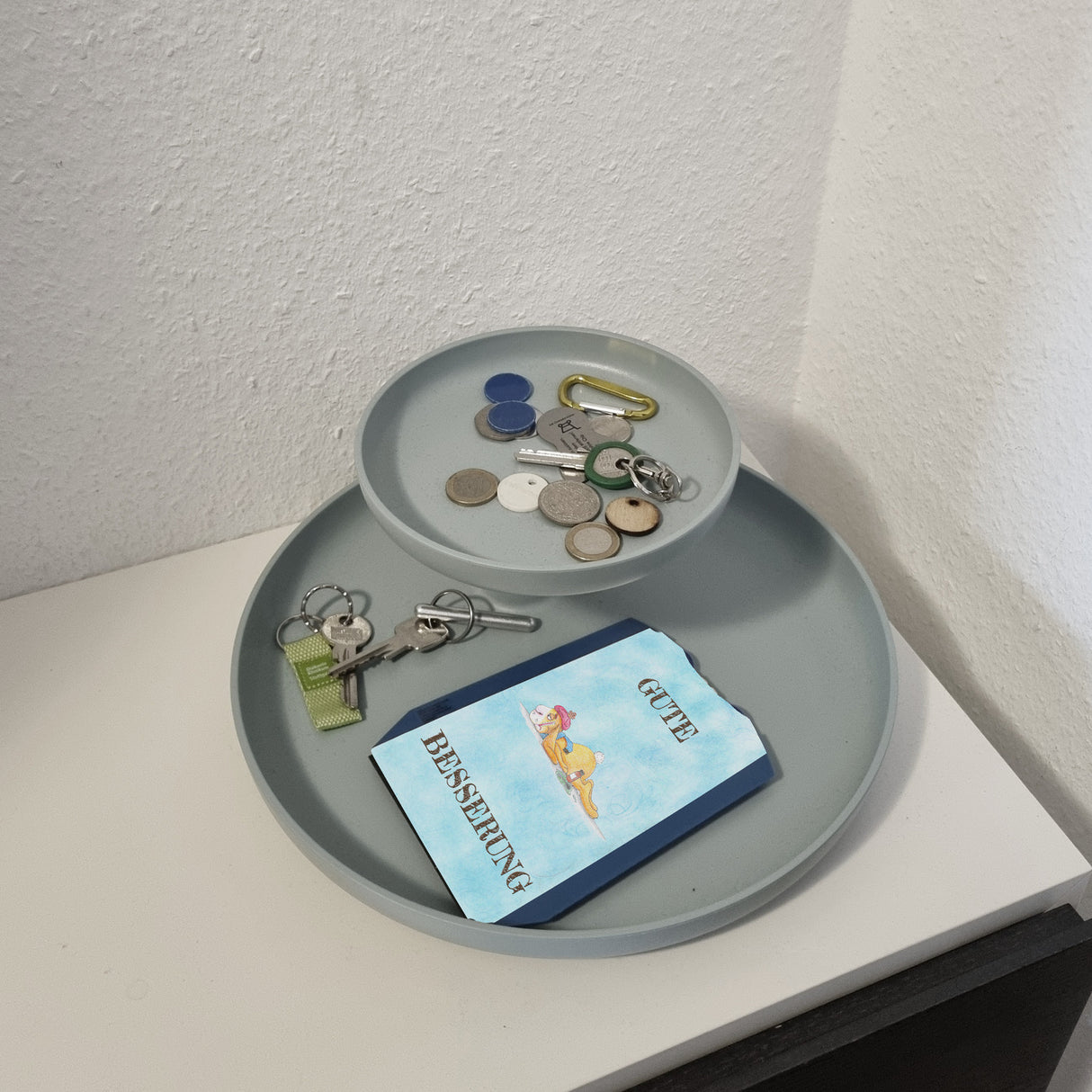 Gute Besserung Parkscheibe mit Hase