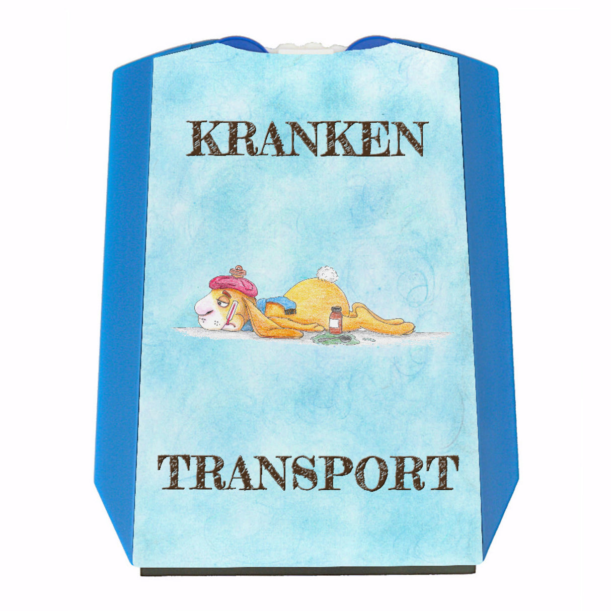 Kranken Transport Parkscheibe mit Hase