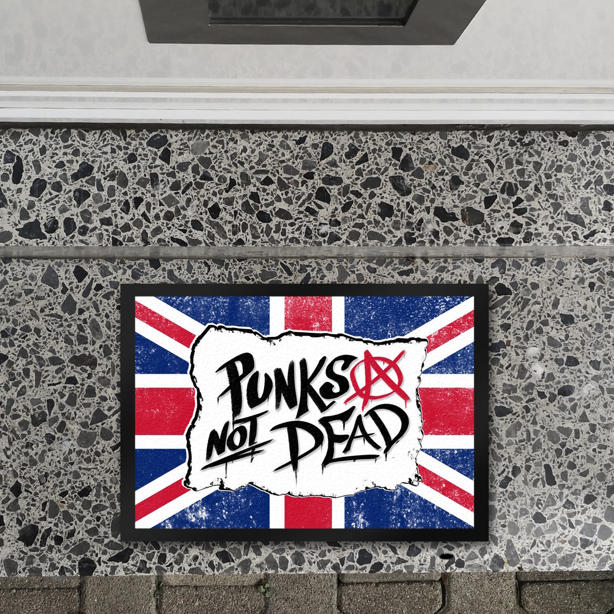 Punks not Dead Union Jack Fussmatte