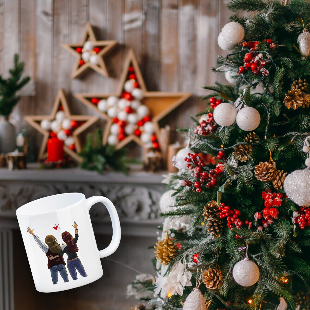 Best Friends forever BFF Kaffeebecher