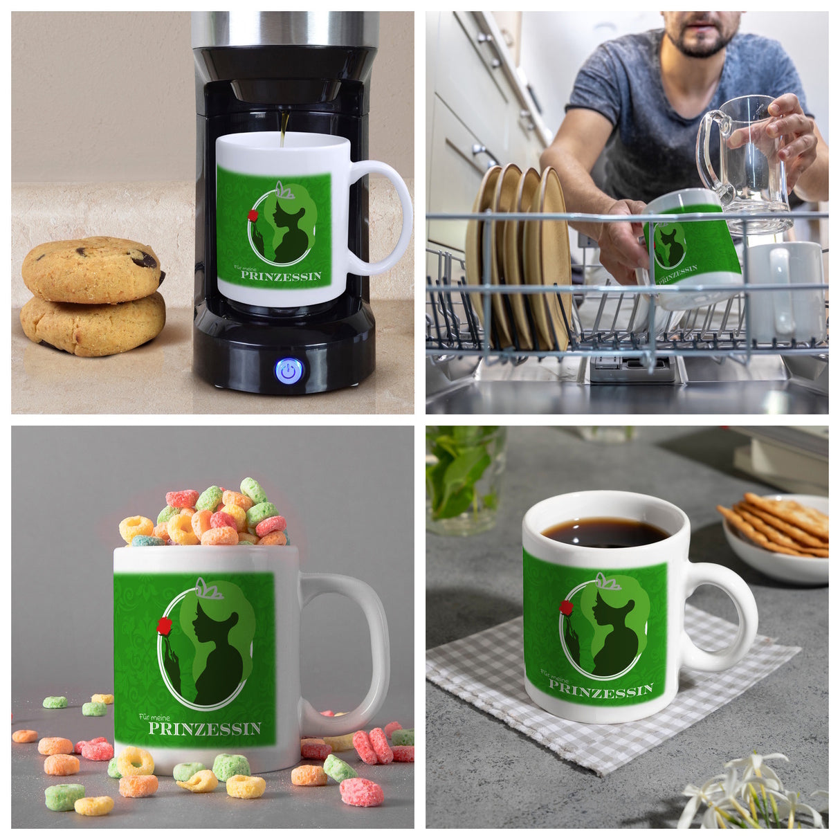 Prinzessin Dornröschen Kaffeebecher