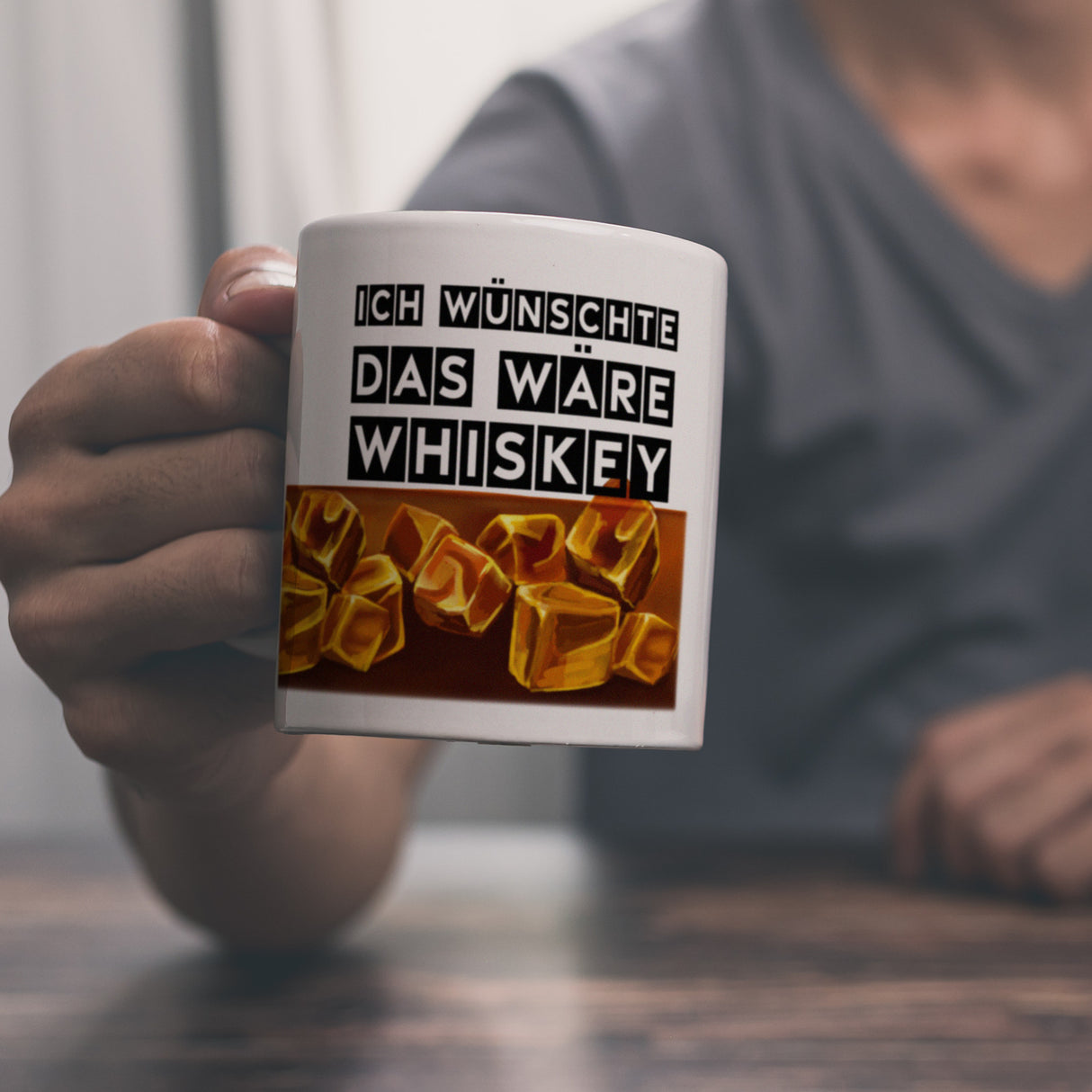 Ich wünschte das wäre Whiskey Kaffeetasse