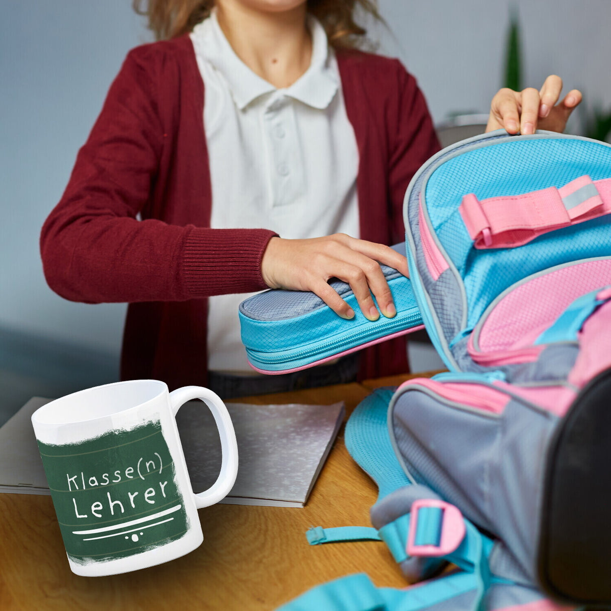 Klasse(n) Lehrer Kaffeetasse für Lehrer