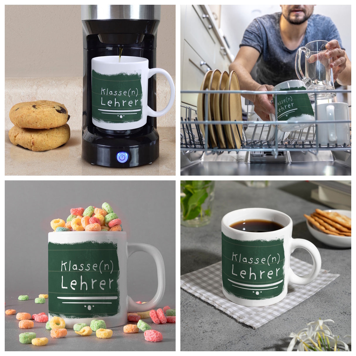 Klasse(n) Lehrer Kaffeetasse für Lehrer