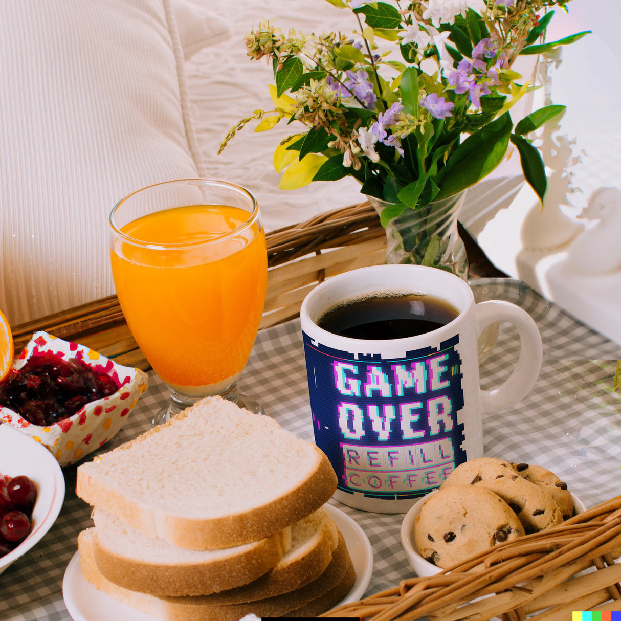 Game Over Refill Coffee Kaffeetasse für Gamer