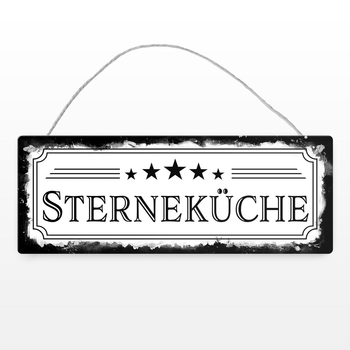 Sterneküche Metallschild für die Küche