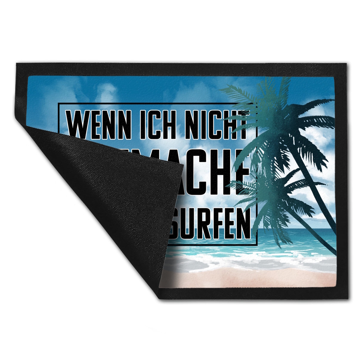 Wenn ich nicht aufmache bin ich surfen Fußmatte für Surfer