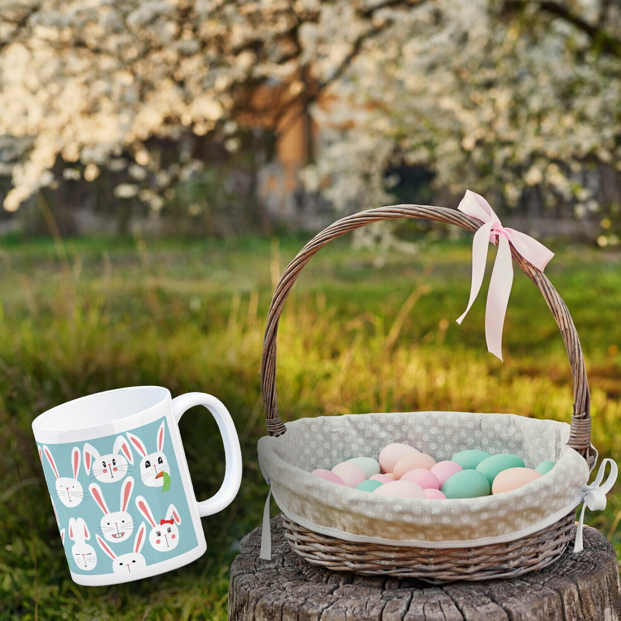 Hasen Kaffeebecher für Ostern
