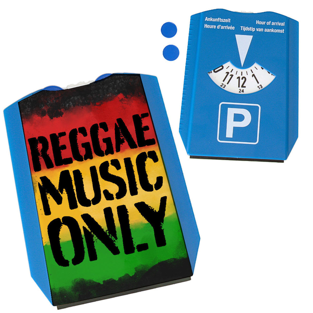 Reggae Music only Parkscheibe für Reggae Fans