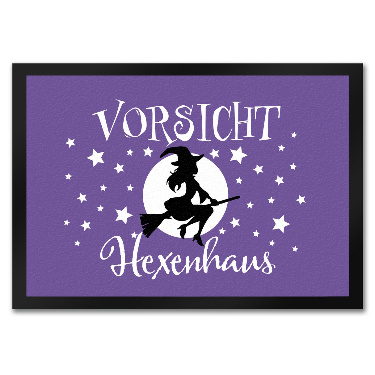 Vorsicht Hexenhaus Fußmatte