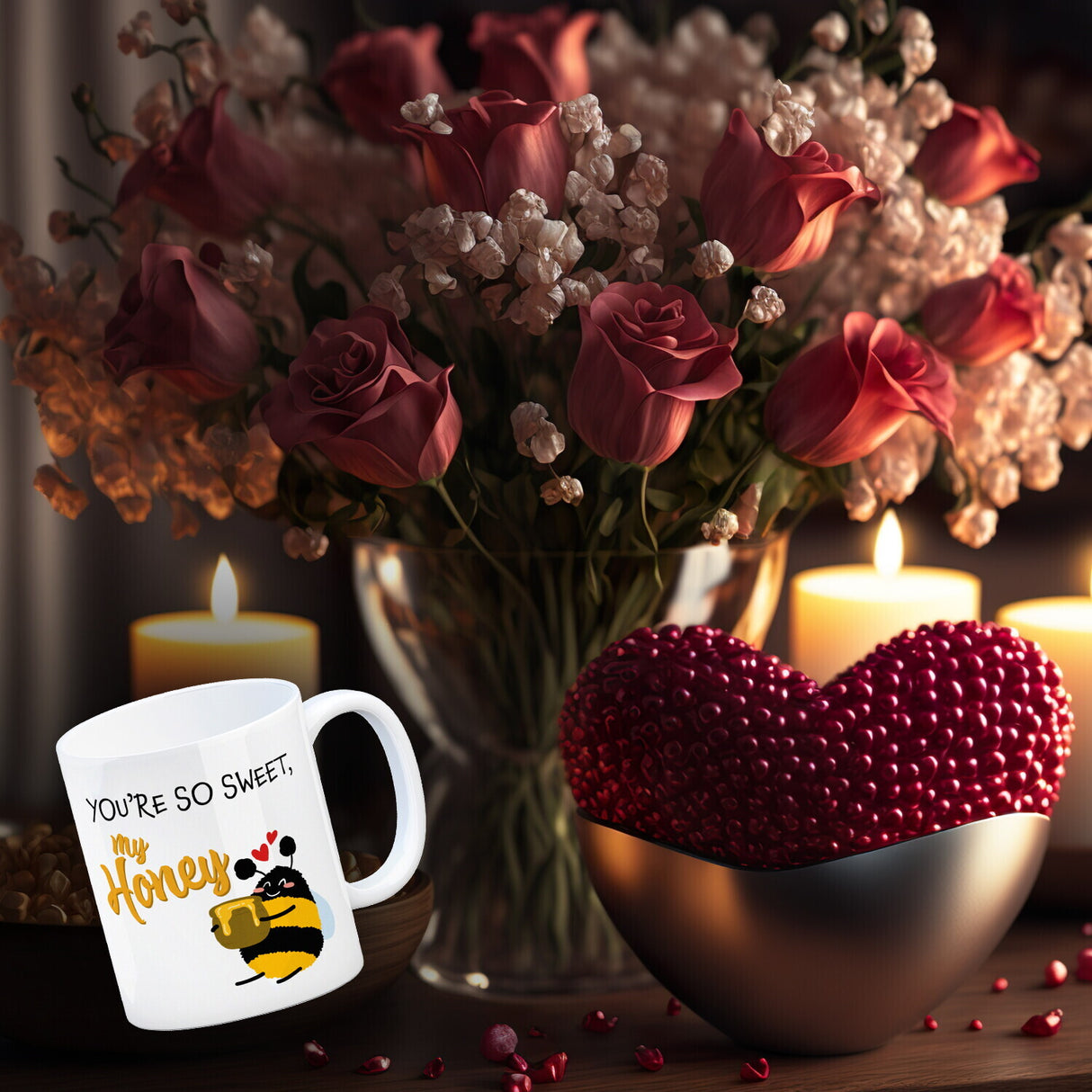 You're so sweet, my honey Kaffeebecher mit süßer Biene