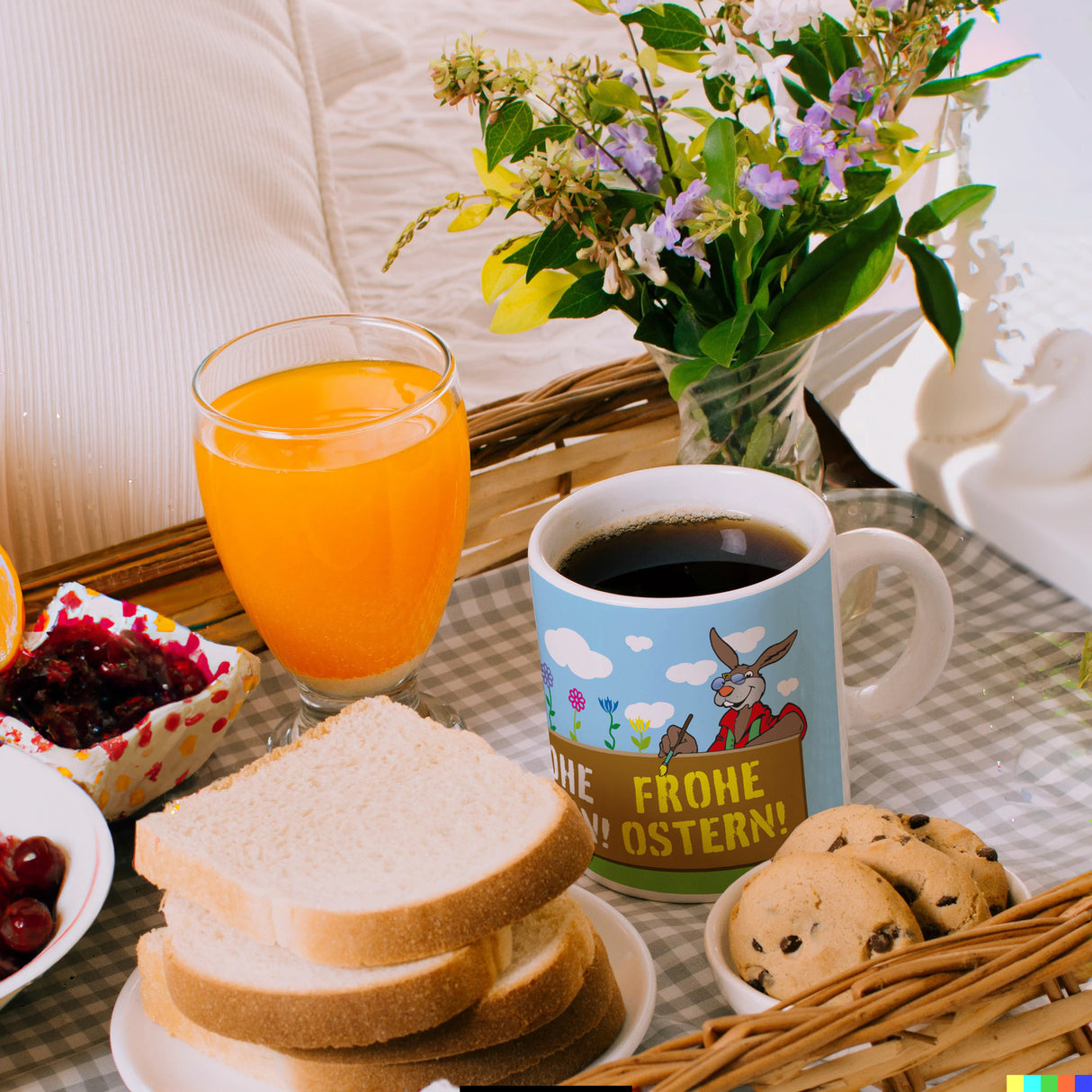 Frohe Ostern! Osterhase Kaffeebecher