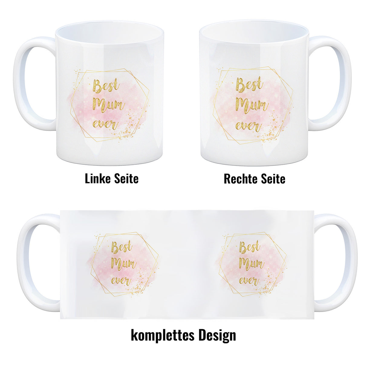 Best Mom ever Kaffeebecher als Geschenk zum Muttertag