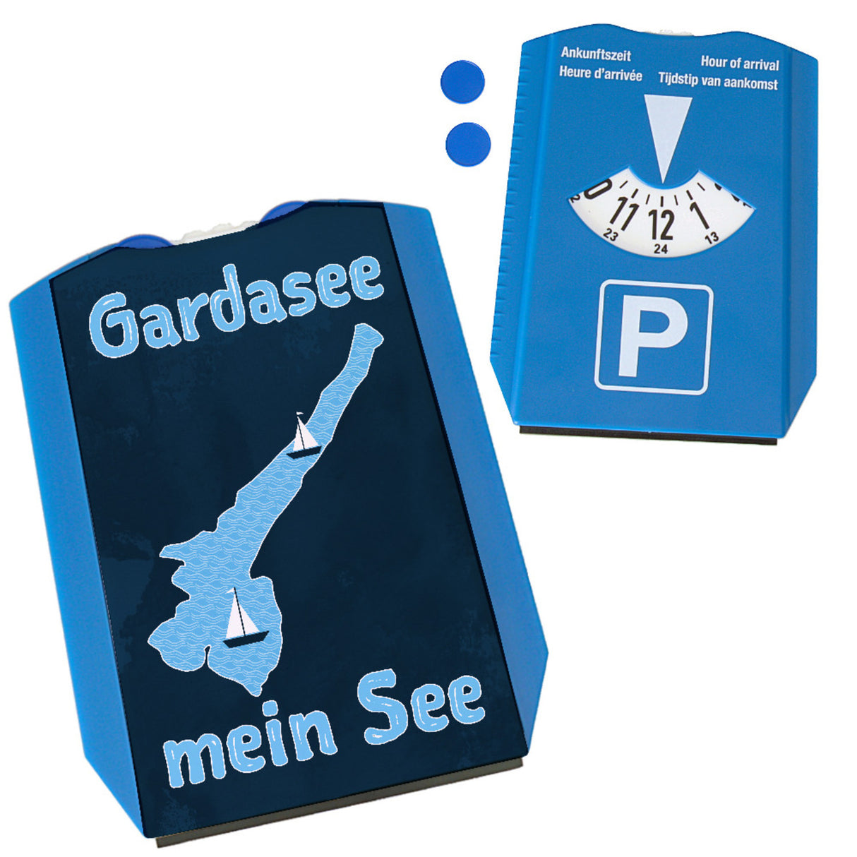 Gardasee mein See Parkscheibe für Camper
