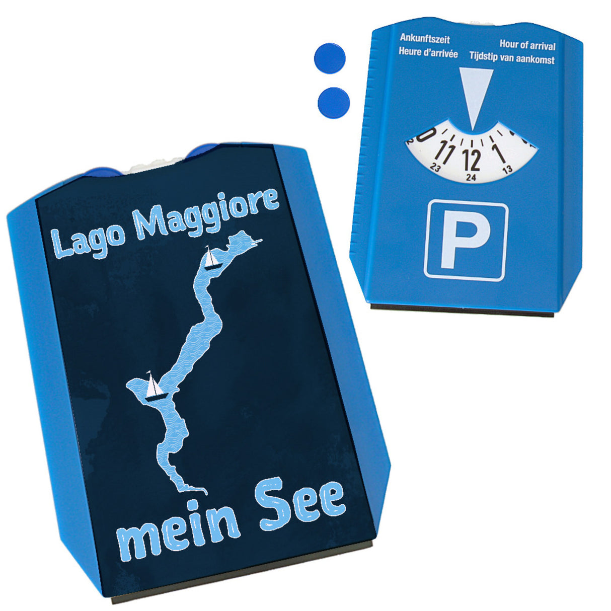 Lago Maggiore mein See Parkscheibe für Camper