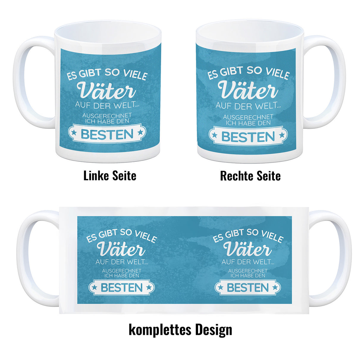 Es gibt so viele Väter auf der Welt ich habe den Besten Kaffeebecher