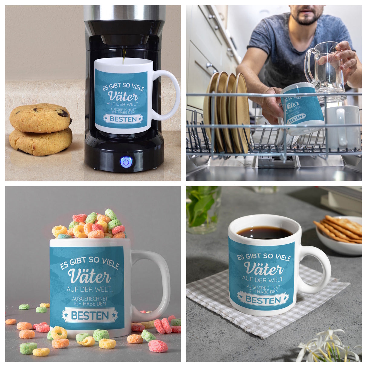 Es gibt so viele Väter auf der Welt ich habe den Besten Kaffeebecher