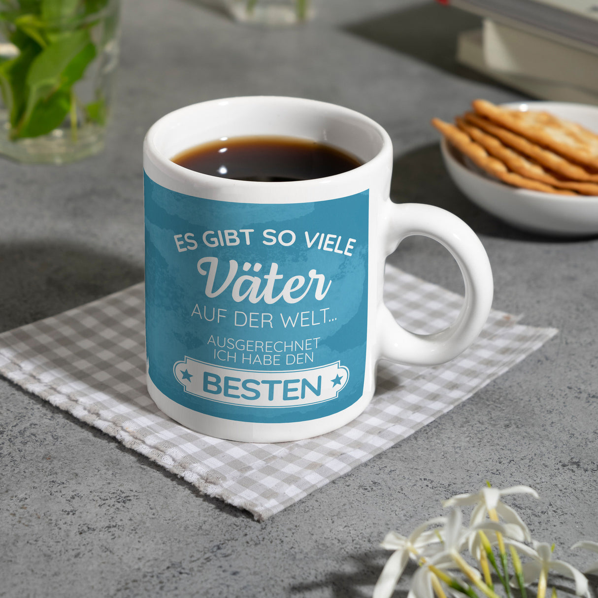 Es gibt so viele Väter auf der Welt ich habe den Besten Kaffeebecher