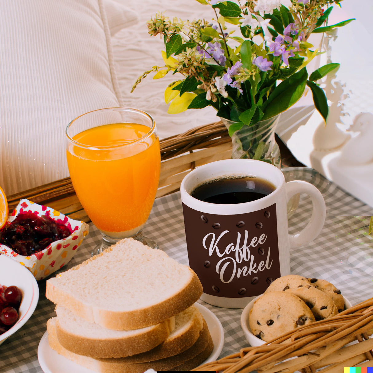 Kaffeeonkel Kaffeebecher zum Thema Koffeinjunkie
