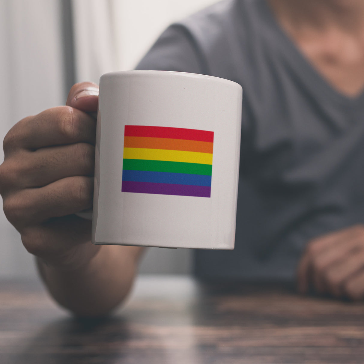 Pride Flagge Gleichberechtigung Kaffeebecher