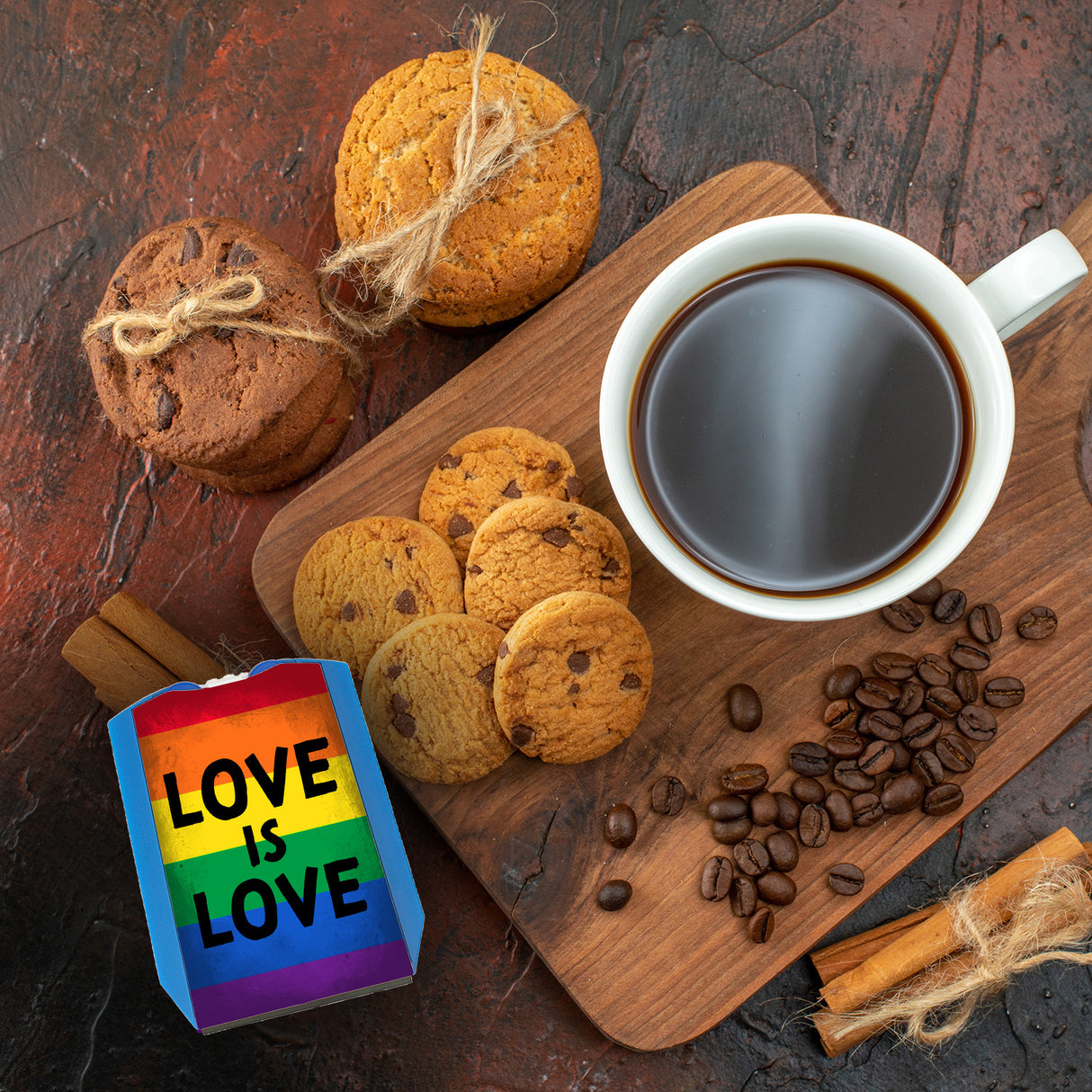 LGBT Flagge Parkscheibe für mehr Gleichberechtigung