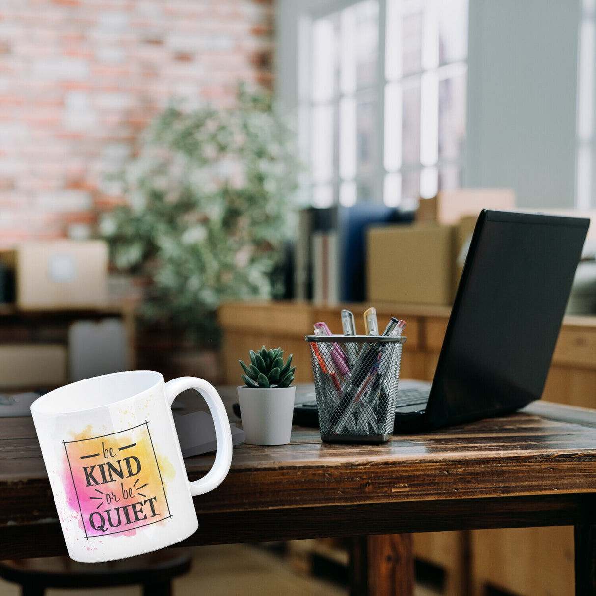 Be kind or be quiet Kaffeebecher