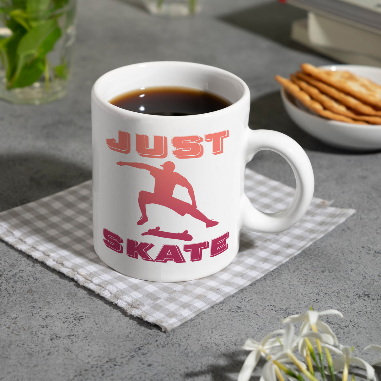 Just Skate Kaffeebecher für Skater