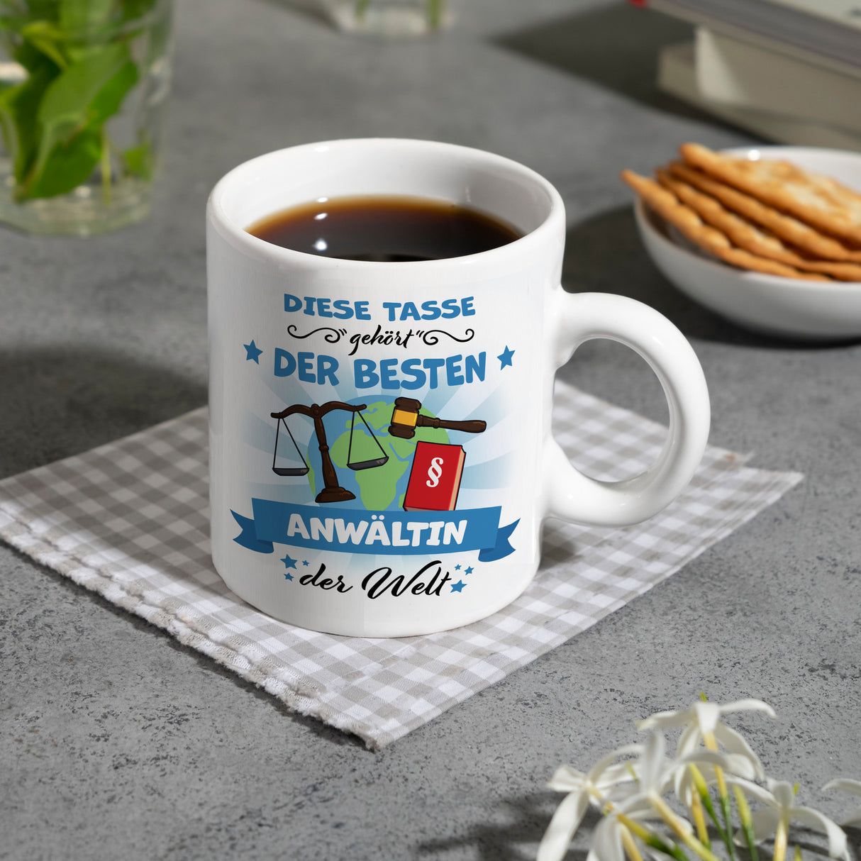 Beste Anwältin der Welt Kaffeebecher