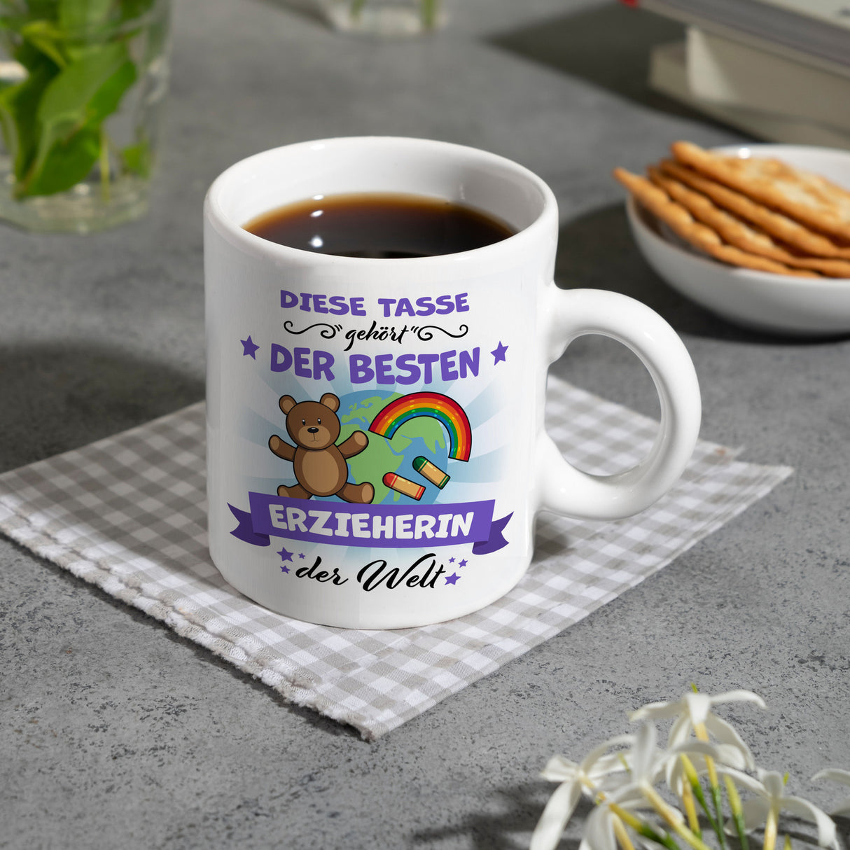 Beste Erzieherin der Welt Kaffeebecher