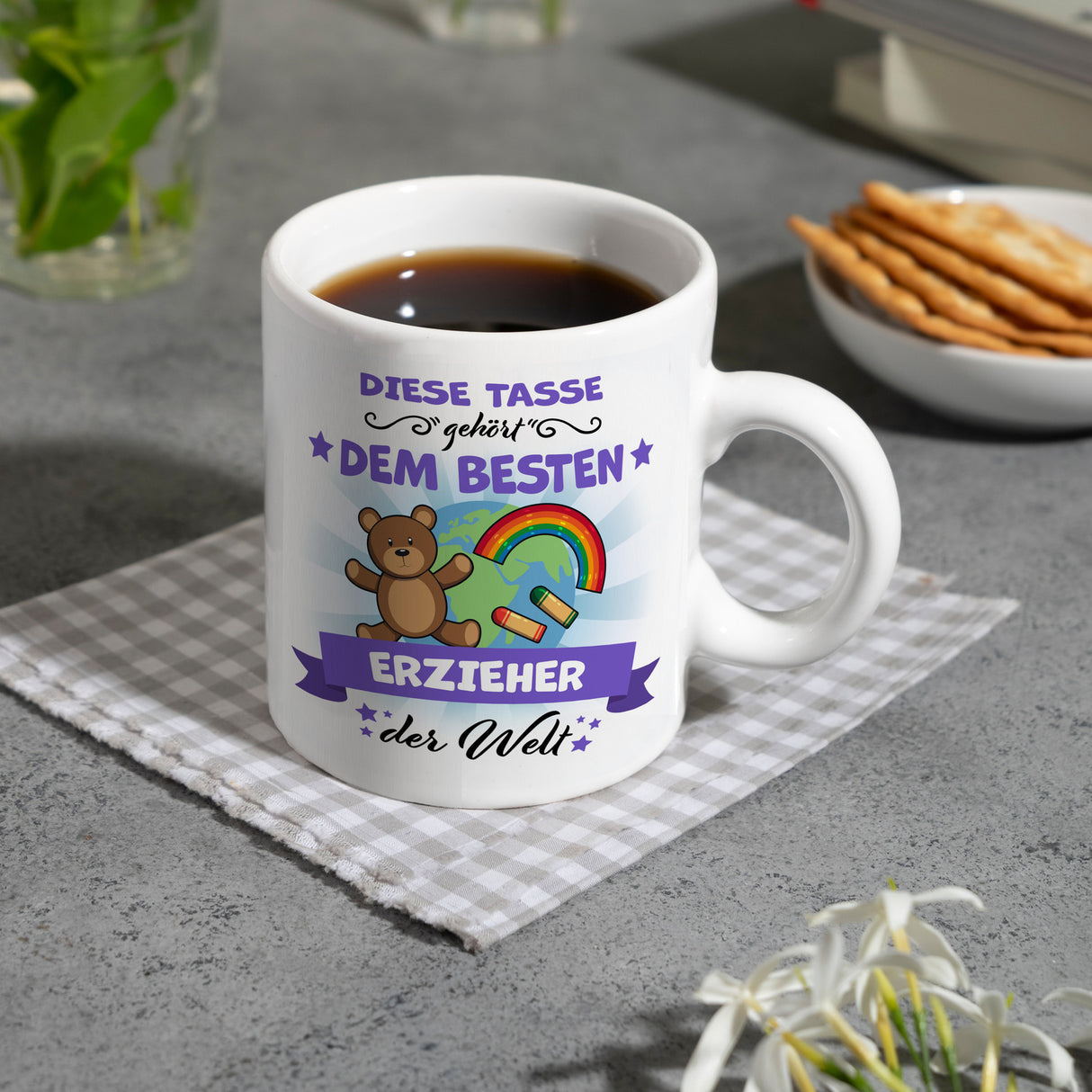Bester Erzieher der Welt Kaffeebecher