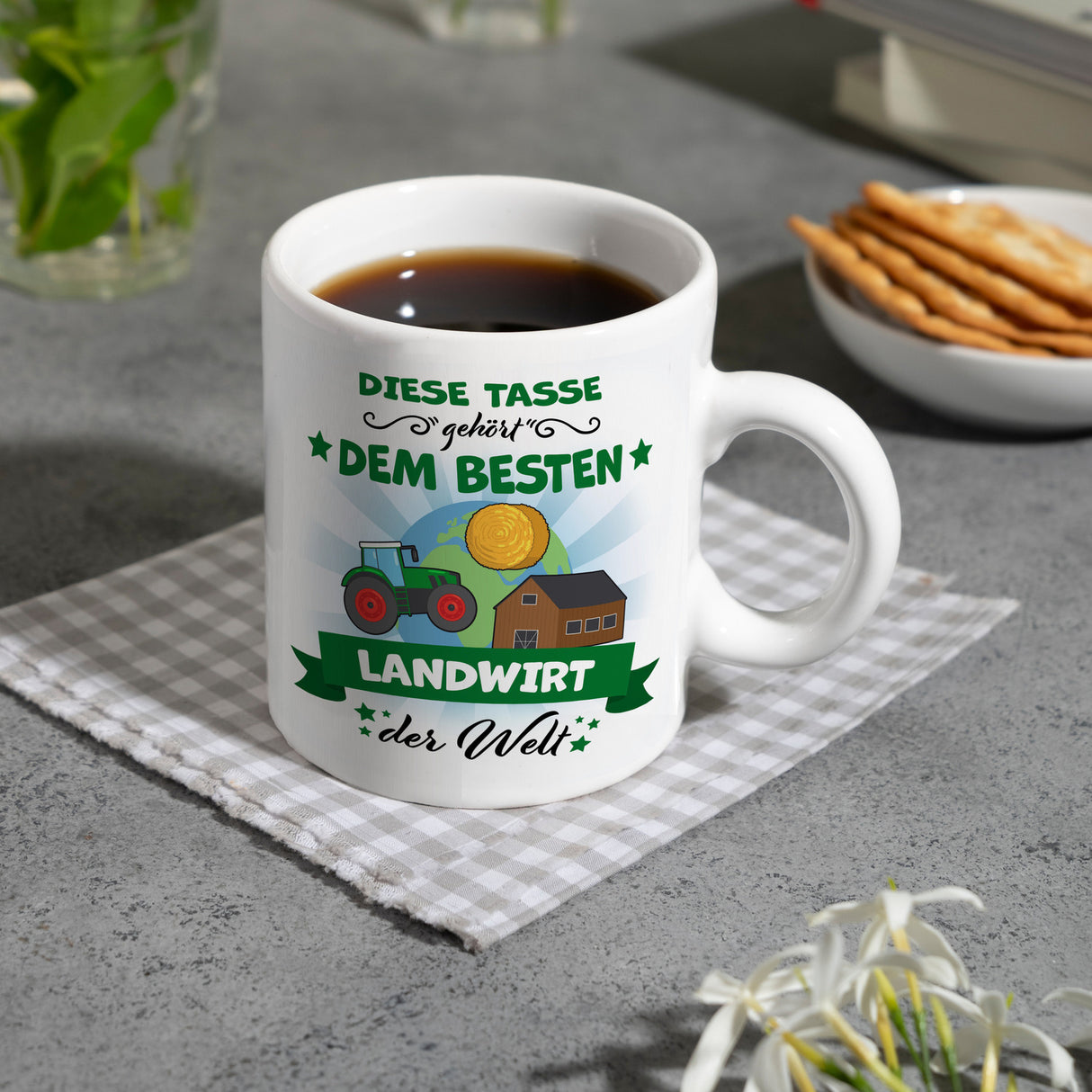 Bester Landwirt der Welt Kaffeebecher