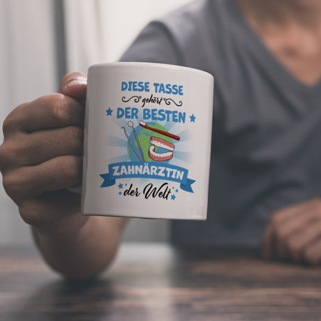 Beste Zahnärztin der Welt Kaffeebecher