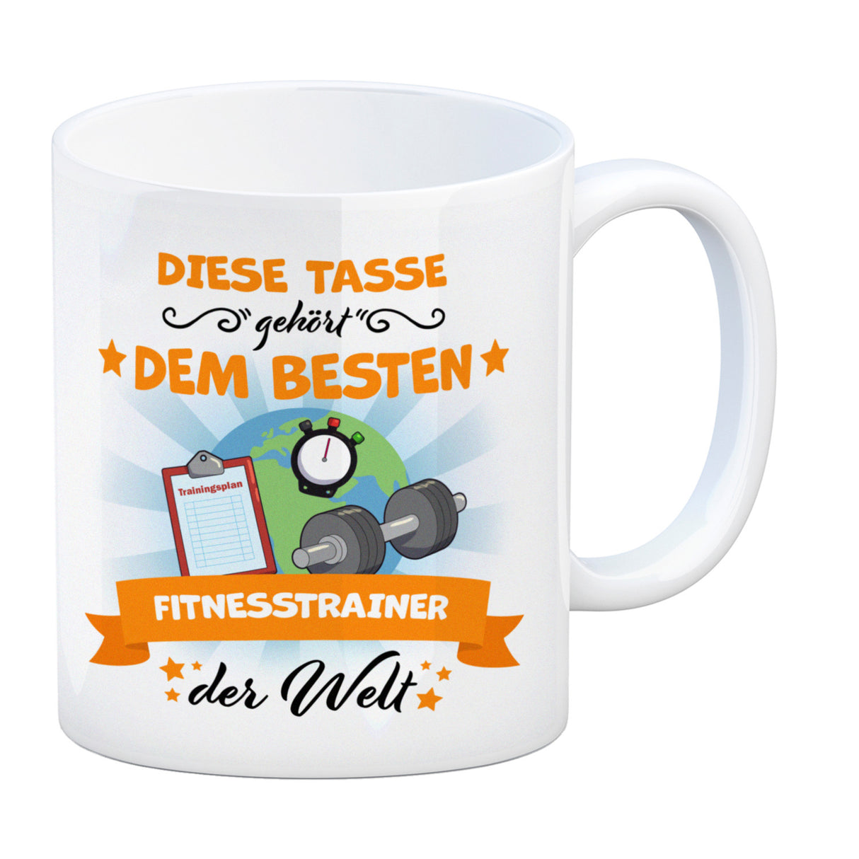Bester Fitnesstrainer der Welt Kaffeebecher