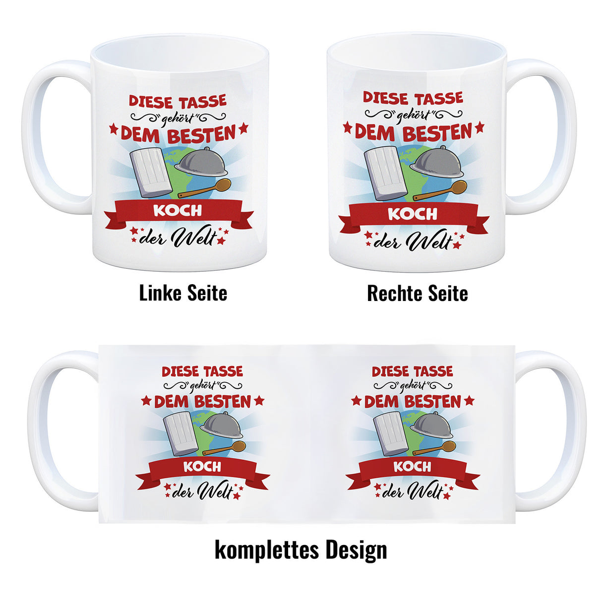 Bester Koch der Welt Kaffeebecher