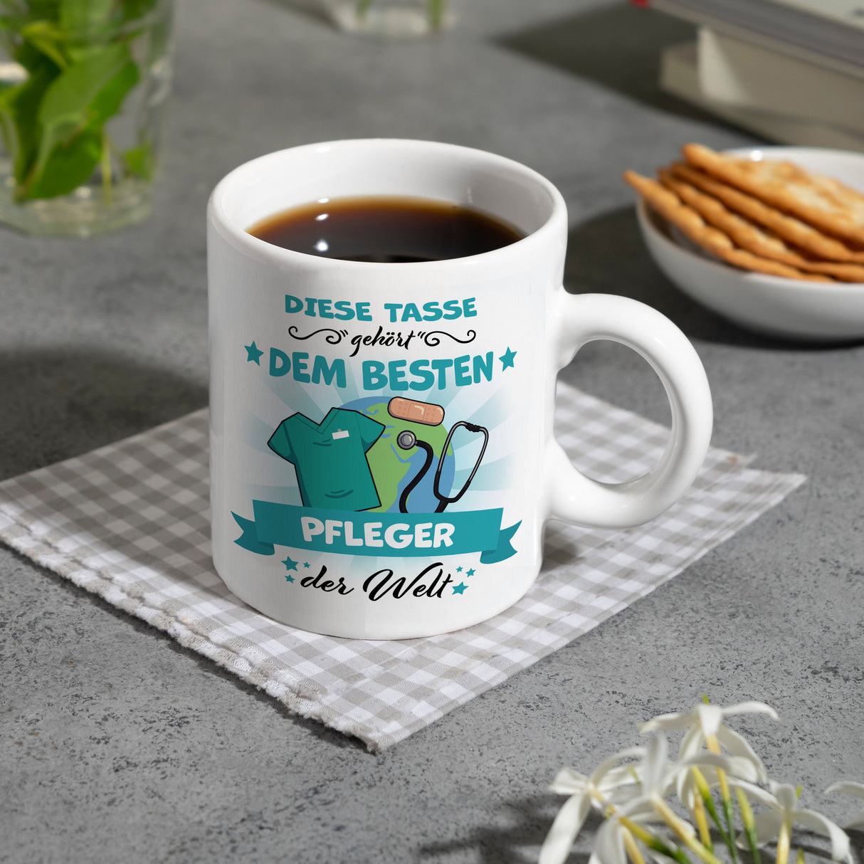 Bester Pfleger der Welt Kaffeebecher