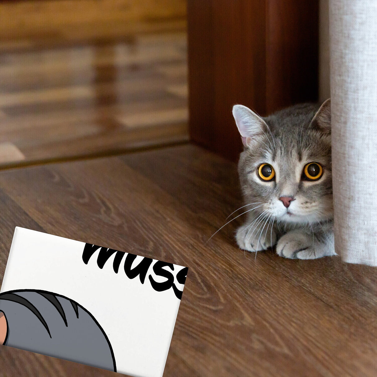 ‘nen scheiß muss ich Katze Souvenir Magnet