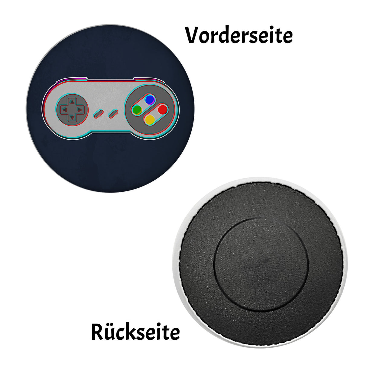 Retrocontroller Zocker Kühlschrankmagnet