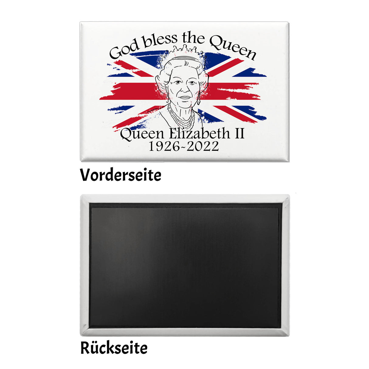 God bless the Queen Souvenir Magnet