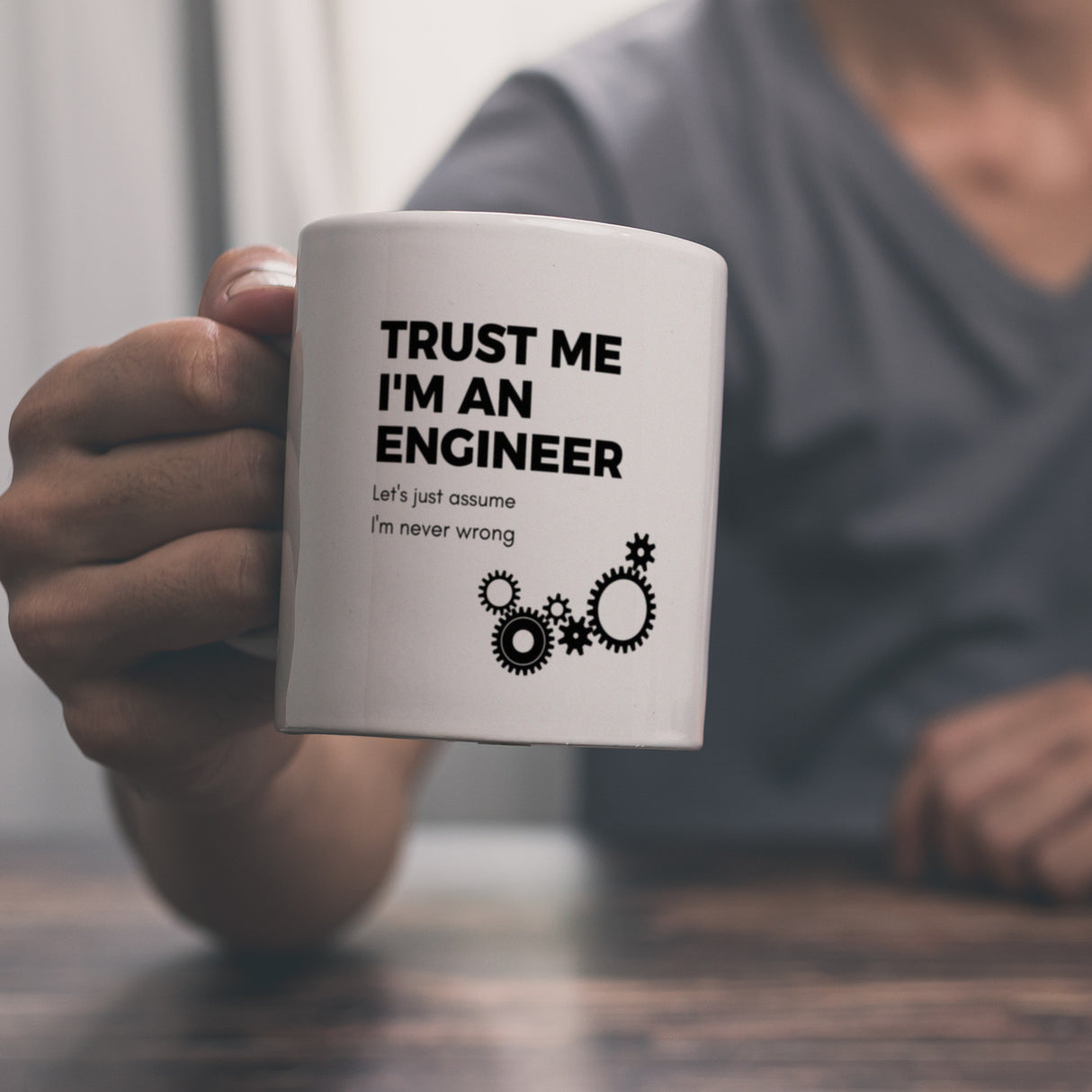 Trust me I'm an engineer Kaffeebecher