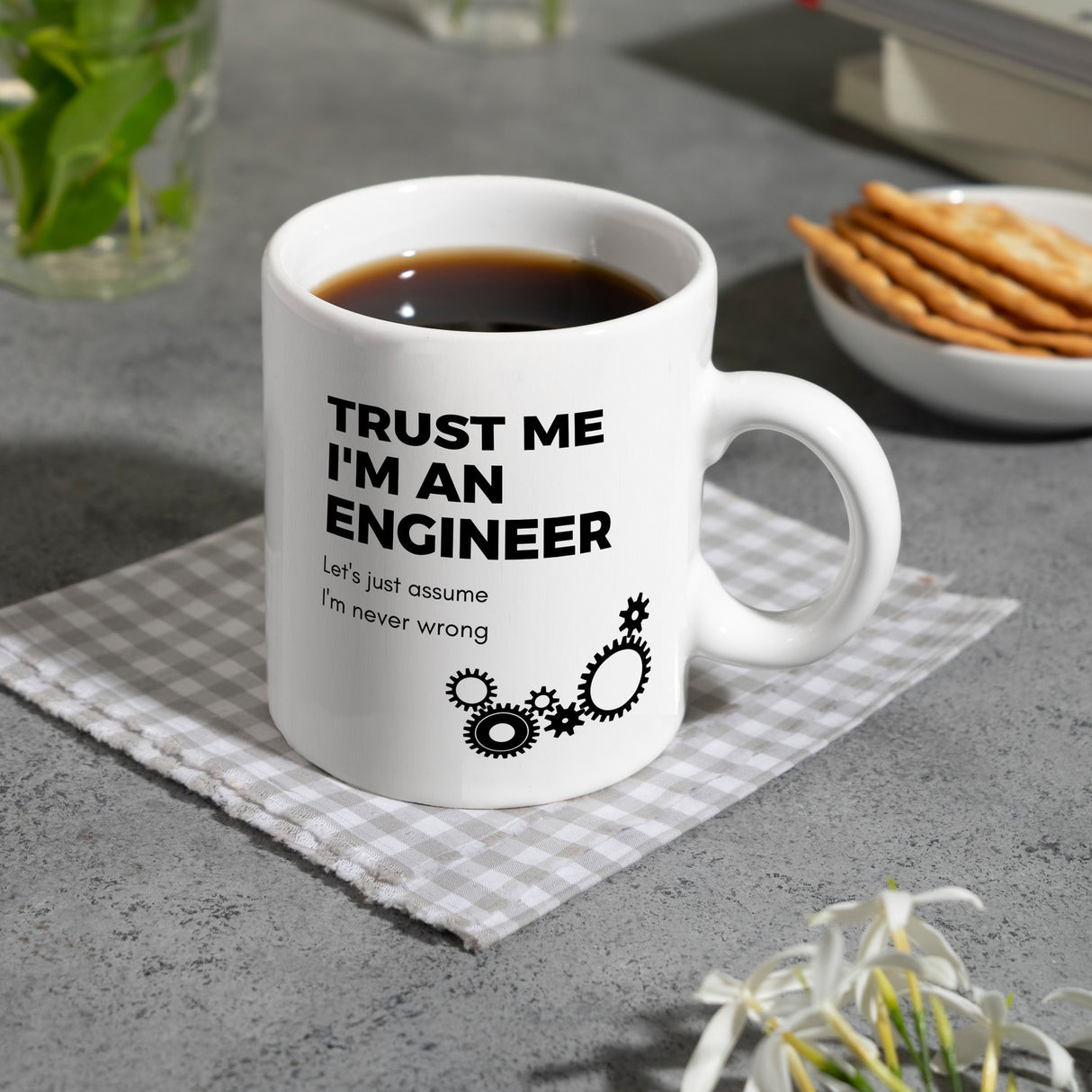 Trust me I'm an engineer Kaffeebecher
