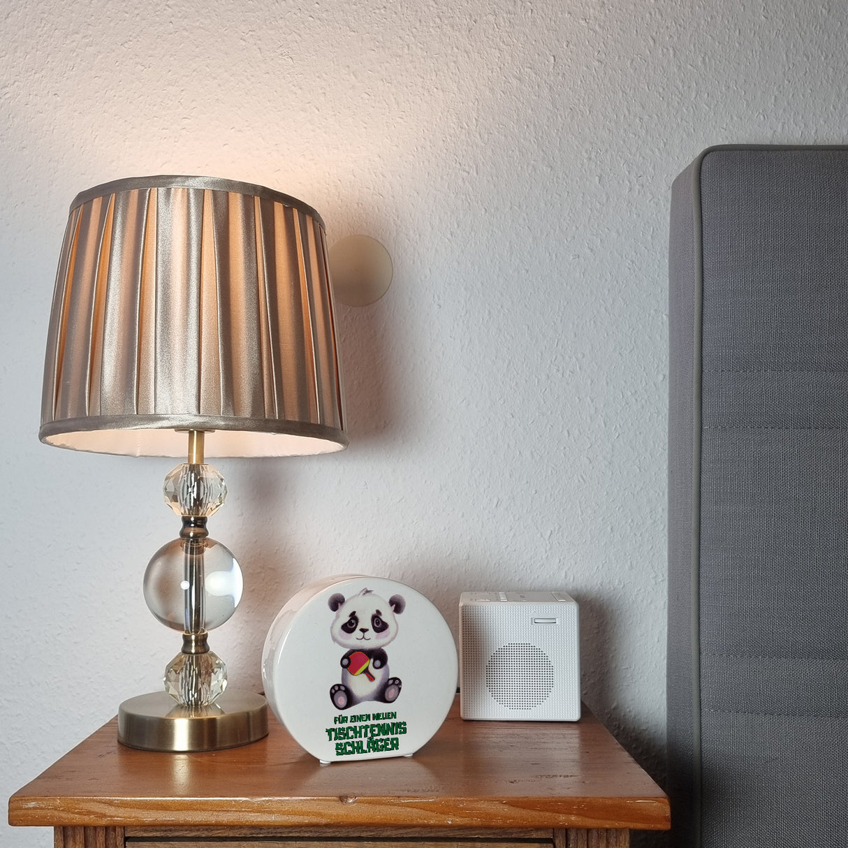 Für einen neuen Tischtennis Schläger Panda Spardose