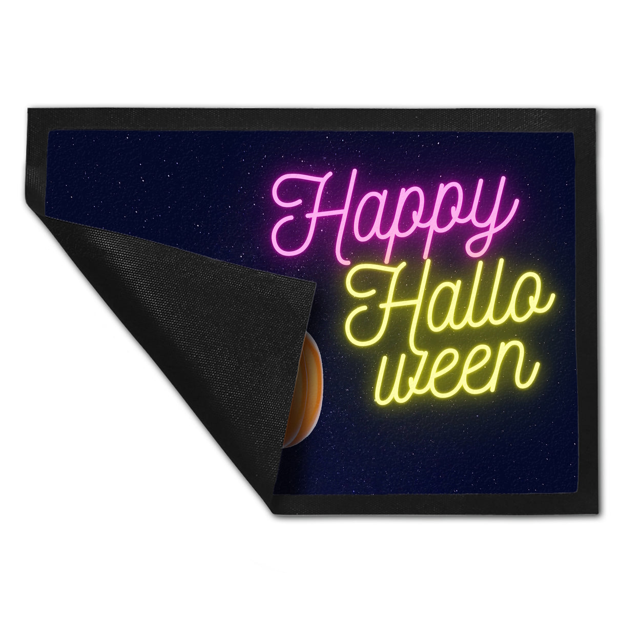 Happy Halloween Kürbis Fußmatte in 35x50 cm