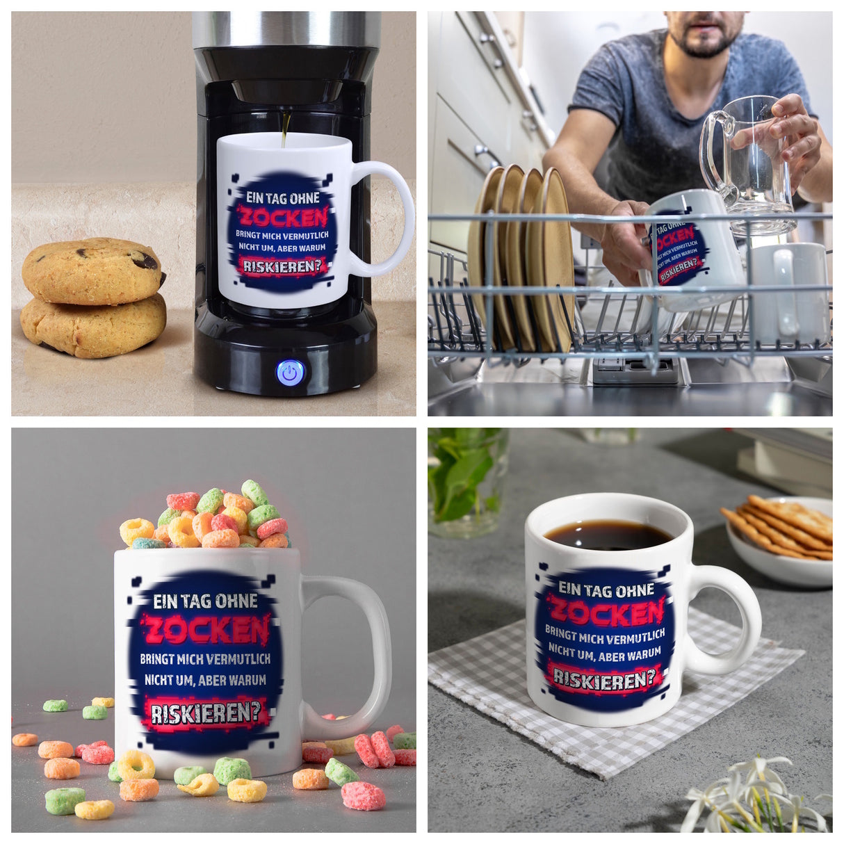 Ein Tag ohne zocken… Kaffeebecher